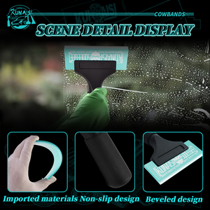 Dụng cụ gạt nước bằng cao su cán nhôm KUNAISI, dụng cụ dán phim cách nhiệt ô tô, dụng cụ dán PPF - Product Image 5