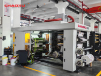 Ventes d'usine - Machine d'impression flexographique 4 couleurs - 150 m/min - Imprimante pour film plastique