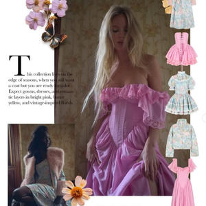 Robe d'été légère pour femme, imprimé floral numérique intégral, épaules dénudées, effet push-up, design tropical personnalisé - Product Image 3