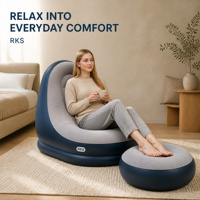 Nouveau 2026 – Canapé gonflable portable inclinable avec fauteuil gonflable pour la maison, la chambre et l'extérieur – Vente en gros