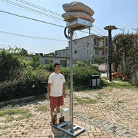 Palans électriques portables à câble vertical, capacité de charge de 100 kg pour les chantiers de construction - Matériel pour le coulage de colonnes romaines en béton