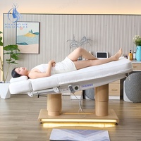 Table de massage thaïlandaise cosmétique équipement de salon de spa lit de cils de beauté inclinable électrique