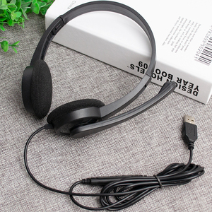 La mejor <span class=keywords><strong>calidad</strong></span>, <span class=keywords><strong>precio</strong></span> de fábrica, conexión <span class=keywords><strong>USB</strong></span> con cable, auriculares para centro de llamadas, Cable <span class=keywords><strong>USB</strong></span> de 2m, auriculares con cable y micrófono - Product Image 2