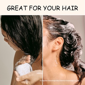 Shampoing Solide Artisanal au Charbon de Bambou et Eau de Riz Hydratant pour Cheveux, Fabriqué au Guangdong, pour le Commerce International - Product Image 2
