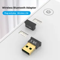 Adaptateur USB 5.0 pour ordinateur de bureau, adaptateur sans fil 4.0 sans pilote, 5.1 pour récepteur, non compatible avec tous les appareils iOS