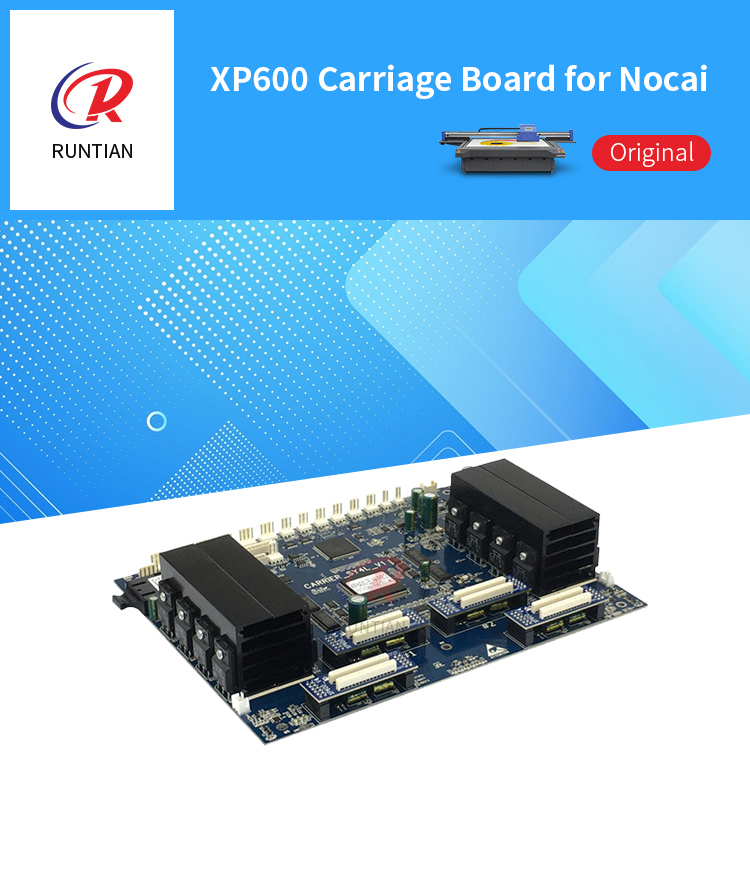 3heads XP600 Carriage Board for Nocai Inkjet Printer