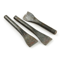 LOZLIN DIY OEM Burin à tête plate pour maçonnerie - Outil à main pour rainurer le granit et le béton, briser la pierre, outils spéciaux pour maçon