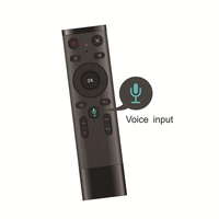 Q5 Air Mouse 2.4G sans fil RF télécommande Gyroscope entrée vocale Android TV Box utilisant la télécommande intelligente, prix de gros