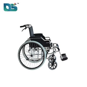 Silla de Ruedas <span class=keywords><strong>Manual</strong></span> Portátil Ligera de Aluminio, Plegable y Fácil de Transportar, para Rehabilitación de Ancianos y Personas con Peso Elevado - Product Image 1