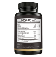 Aeglewell Oméga 3 6 9 Gélules Molles 2000mg Huile de Poisson, de Lin et de Bourrache Sans Mercure, Logo et Formule Personnalisés, Complément Alimentaire