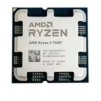 NOUVEAU Processeur R5 5600G 5600X 5600 5500 4500 3600 7500F Accessoires de jeu PC Socket AM4 CPU AMD Procesador Ry-Zen 5 5600G