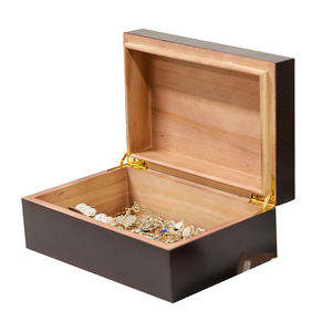 Caja de embalaje para joyería, recuerdo personalizado, regalos de madera, magnético, hecho a mano, novedad, sheeri, artesanía - Product Image 4