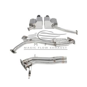 Silenciador de sistema de escape de servicio ODM Cat-Back para <span class=keywords><strong>Audi</strong></span> <span class=keywords><strong>A6</strong></span> A7 <span class=keywords><strong>C7</strong></span> 3,0 T V6 piezas de ajuste de tubo de escape doble Escape - Product Image 6