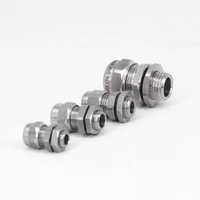 Glandes en laiton nickelé M10 M12 M16 M20, antidéflagrantes IP66/68, haute tension/basse tension