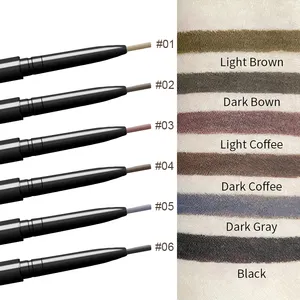 防水眉笔自有品牌定制眉毛增强剂纤细眉笔铅笔定义器