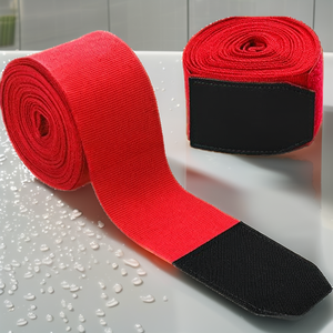 Wholesale Nylon Cotton Material Hand Wraps for MMA Football Lacrosse Basketball Hockey <b>Boxing</b> Sports Combo Set Offer - Product Image 2