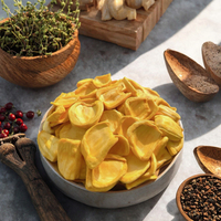 Gedroogde rozenbottelplakjes vacuüm verpakt bulk thee fruit schillen gouden knapperige snack