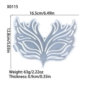 Molde de Resina de Silicona Hecho a Mano Kingnoo con Forma Irregular para Manualidades, Adornos Decorativos Estilo Ins y Herramientas para Pasteles - Product Image 3