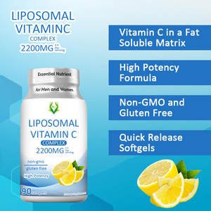 OEM ODM 2000mg Liposomal Vitamine C Gélules Antioxydants Sans Gluten Supplément Santé Boost Immunité pour Adultes Gélules - Product Image 3