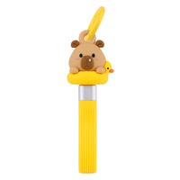 Lindo Llavero con Forma de Animal, Cable USB C de Carga Rápida de 60W, Cable Corto Portátil para Transferencia de Datos, Regalo de Verano para Teléfono, Tableta y Portátil