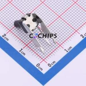 TC-6615K-11.0-260 Tactile Switch Through hole,6x6.1mm Switch Single Pole Single Throw Round Button 2.6N Right Angle Insert - Product Image 2