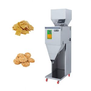 Máquina semiautomática de llenado de partículas para envasado de polvo seco, granos, café, té, frutos secos y otros productos en sobres y botellas. - Product Image 1