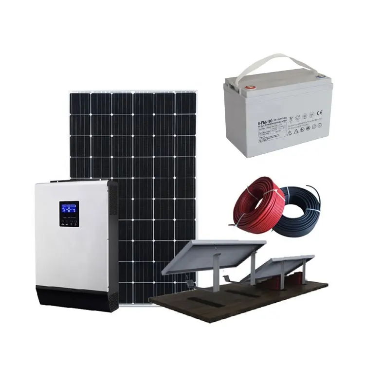 ソーラーパネルオフグリッド電源システムソーラーエネルギーシステム電源バンクオフグリッド完全