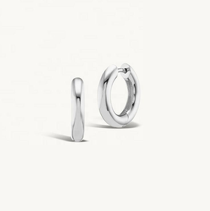 Aros Redondos <span class=keywords><strong>de</strong></span> Latón con Baño <span class=keywords><strong>de</strong></span> Oro <span class=keywords><strong>de</strong></span> 18K, Minimalistas, Simples, Hipoalergénicos, Joyería <span class=keywords><strong>de</strong></span> Moda para Mujer - Product Image 3