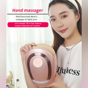 Masajeador de terapia de mano inalámbrico, masajeador de manos eléctrico de acupresión, compresión de aire, alivia el dolor de calor, dedos de Palma - Product Image 2