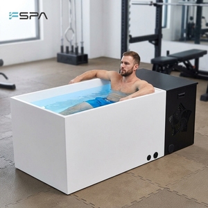 Vente en gros usine <span class=keywords><strong>FACESPA</strong></span> IS-008 Baignoire de récupération corporelle pour athlètes modernes avec jets de massage en acrylique certifiée CE pour spa et villa - Product Image 1