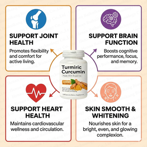 Complément alimentaire à base de <span class=keywords><strong>curcuma</strong></span> et de curcumine en marque propre, capsules de <span class=keywords><strong>curcuma</strong></span> biologique pour un soutien antioxydant - Product Image 4