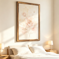 Cadre photo mural Art Déco gris unique en bois fait main, motif imprimé UV, décoration moderne pour maison de campagne, cadre mobile prêt à accrocher