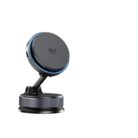 Support de chargeur de voiture sans fil BOOLA K502 25W Max avec charge rapide PPS QC PD, support de téléphone rotatif à 360° pour utilisation sur bureau, vente en gros