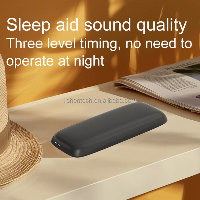 Portable Compact Bone Conduction Sleep Aid Private BT Speaker Under Pillow Comfortable Sense with White Noise Health Product