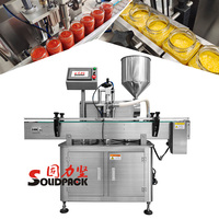Remplisseuse automatique de pompe à rotor Solidpack miel beurre d'arachide
