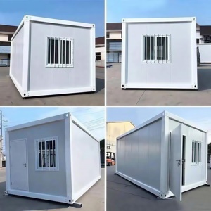 Conteneur modulaire préfabriqué de 20 pieds pour bureau mobile, maison préfabriquée en acier portable pour salon et cuisine, fabriqué en Chine - Product Image 2