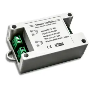 EWELINK 스마트 모터 원격 제어 스위치 와이파이 RF DC 12V 24V 수신기 슬라이딩 게이트 커튼 셔터 문 워터 펌프