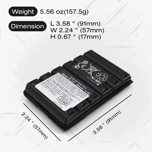 Аккумулятор для рации <span class=keywords><strong>Yaesu</strong></span> Vertex FNB-V94 FNB-83 FNB-V57 FNB-64 <span class=keywords><strong>FT</strong></span>-<span class=keywords><strong>60R</strong></span>, аккумуляторы для VX-150 VX-170 VX-180 VX-410 VX-420 VX-420A <span class=keywords><strong>FT</strong></span>-270 - Product Image 4