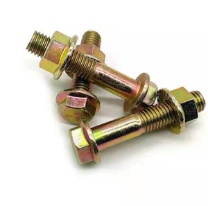 Sujetador de pernos de cabeza hexagonal DIN 6921 de acero al carbono OEM ODM - Product Image 3