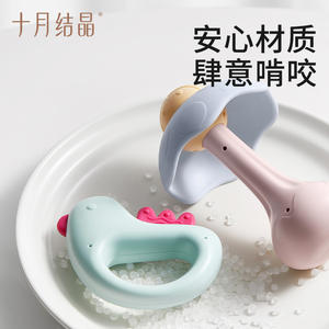 Juego de sonajeros de cristal para bebés de octubre, 10 piezas, juguetes de plástico para 0-24 meses, beneficios para el desarrollo y la educación temprana - Product Image 5