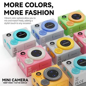 Nouvelle mini caméra G13, vidéo 1080P, écran HD rotatif, double objectif, caméra pour enfants avec filtres et lampe torche LED pour étudiants et enfants - Product Image 2