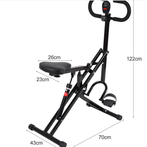 Appareil d'exercice d'équitation à domicile, simulateur <span class=keywords><strong>de</strong></span> squat, équipement <span class=keywords><strong>de</strong></span> <span class=keywords><strong>fitness</strong></span> aérobie pour les jambes, les fessiers et le renforcement du tronc - Product Image 4