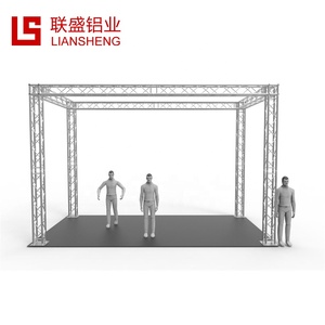 Nhôm chiếu sáng ngoài trời đứng dẫn cấu trúc Tủ giàn cho buổi hòa nhạc trên bán - Product Image 1