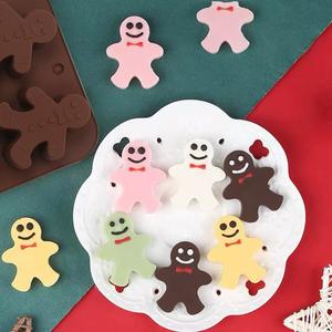 Moules en silicone pour bricolage pain d'épice gâteau de Noël Muffin <span class=keywords><strong>Cookie</strong></span> Chocolat Glaçons Jello Shots Savons à usage alimentaire - Product Image 4