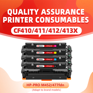 Cartucho de Tóner Negro Lonpec Compatible 410X CF410X BK/<span class=keywords><strong>CF411X</strong></span> C/CF412X Y/CF413X M para HP PRO M452dn/M452dw/M452n/M477fdn - Product Image 2