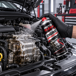 Dégraissant <span class=keywords><strong>moteur</strong></span> MOTO GLEAM en spray, formule <span class=keywords><strong>de</strong></span> qualité professionnelle pour compartiment <span class=keywords><strong>moteur</strong></span>, moto et machines agricoles - Product Image 2