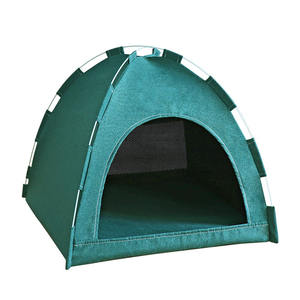 Tienda de campaña universal para mascotas Four Seasons-Almohadilla de refrigeración para perros y gatos, refugio plegable transpirable para gatos al aire libre - Product Image 2