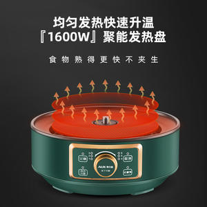 Olla Eléctrica Automática AUX de 5L con Función de Elevación, Utensilio de Cocina Inteligente Multifuncional Verde - Product Image 6