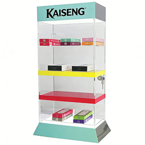 Rak <span class=keywords><strong>Display</strong></span> Akrilik Kustom untuk Rak <span class=keywords><strong>Display</strong></span> Tembakau, Kabinet <span class=keywords><strong>Display</strong></span> Sudut, Sistem Pendorong Rak Pegas, DIY Point - Product Image 4