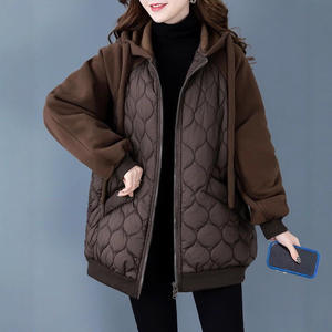 TP20 Nuevas Tendencias de Moda Coreana, Ropa de Abrigo Informal de Invierno para Mujer, Chaqueta Holgada, Cálida, Transpirable y Ecológica con Capucha - Product Image 1